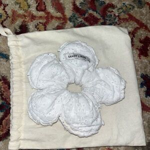 Sandy Liang flower scrunchie